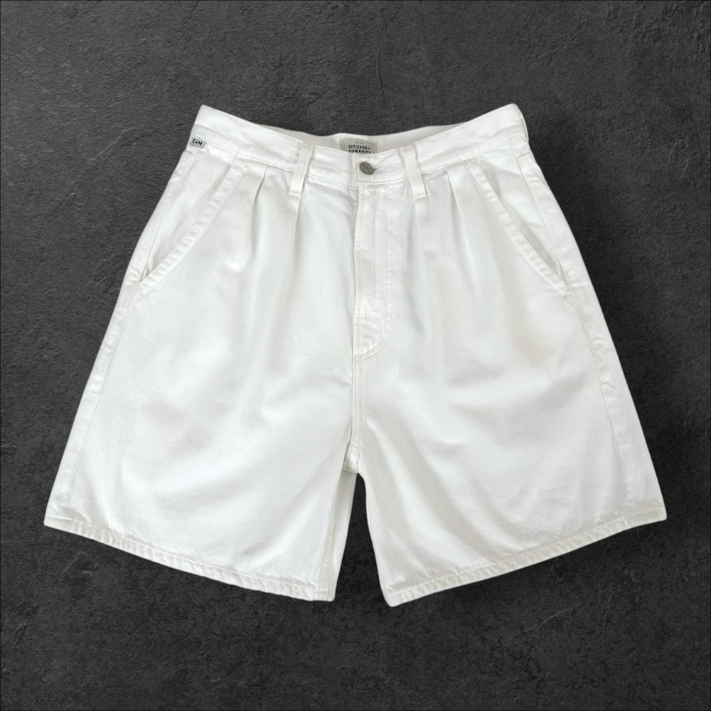 Citizens Of Humanity White High-Waist Women’s Shorts
